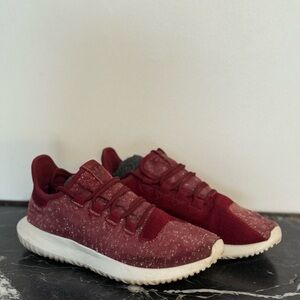 adidas Tubular Shadow Maroon Sneaker